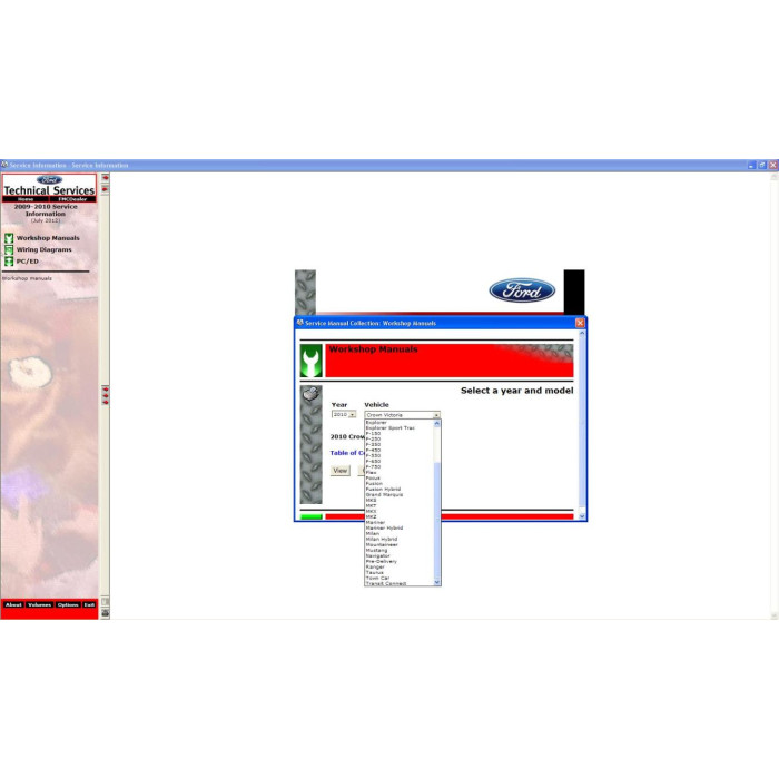 FORD USA TIS SERVICE INFORMATION 2009 - 2010