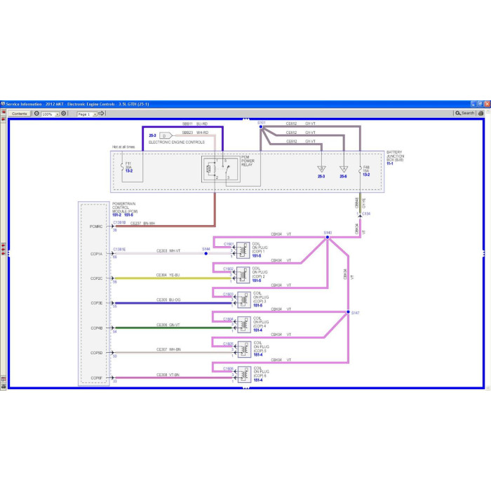 FORD USA TIS SERVICE INFORMATION 2012 - 2013