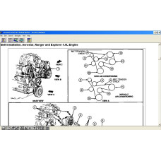 FORD TRUCK USA TIS SERVICE INFORMATION 1993 - 1995