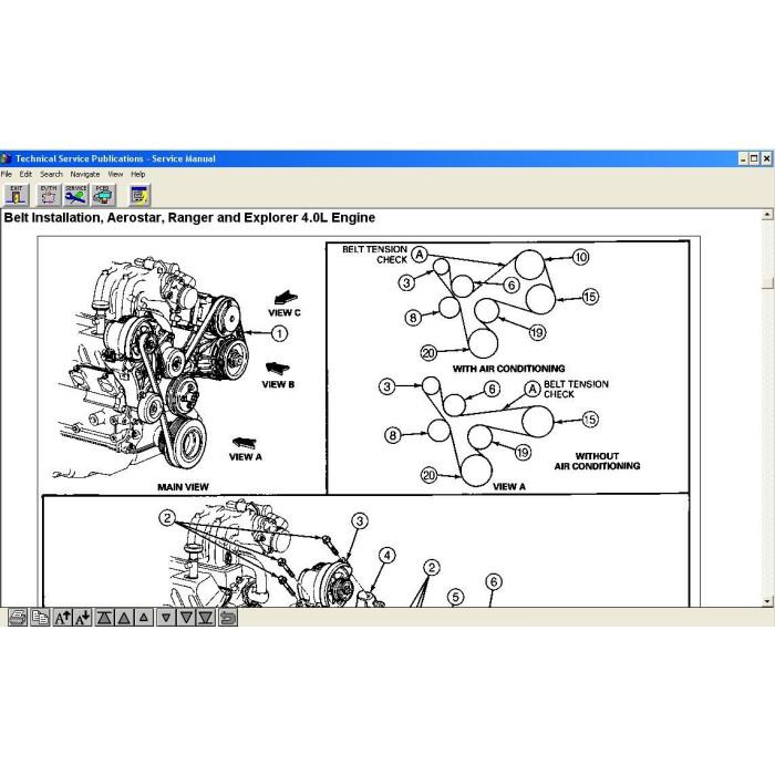FORD TRUCK USA TIS SERVICE INFORMATION 1993 - 1995