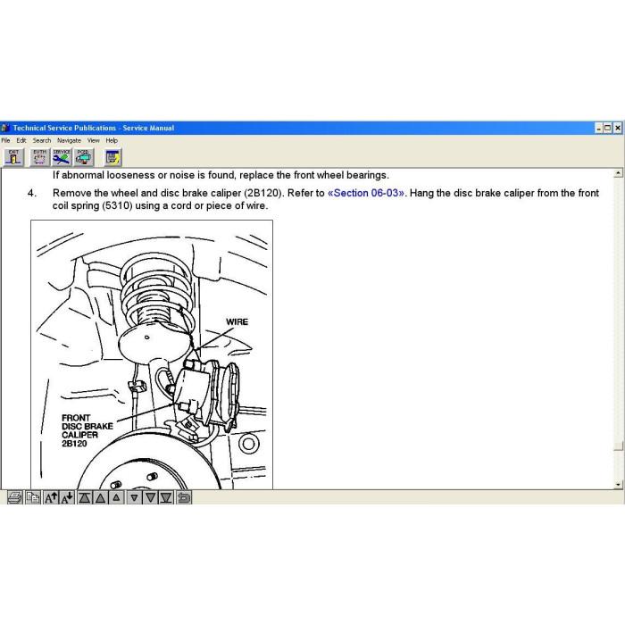 FORD TRUCK USA TIS SERVICE INFORMATION 1993 - 1995