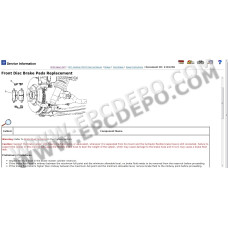 GENERAL MOTORS GM ESI SERVICE INFORMATION CATALOG 2011