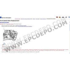 GENERAL MOTORS GM ESI SERVICE INFORMATION CATALOG 2012