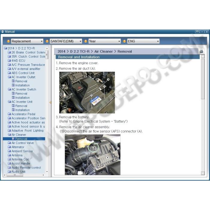 HYUNDAI GDS 2016 SERVICE & REPAIR