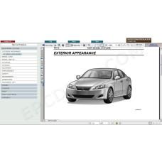 LEXUS IS250 / IS220D 2005 - 2010 SERVICE & REPAIR MANUAL