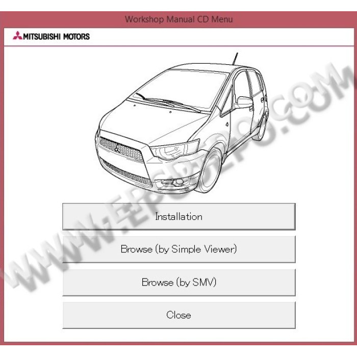 MITSUBISHI COLT 2004 - 2012 SERVICE & REPAIR MANUAL
