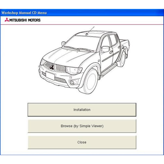 MITSUBISHI L200 2006 - 2015 SERVICE & REPAIR MANUAL