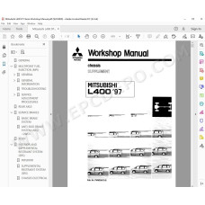 MITSUBISHI L400 1995 - 1999 SERVICE & REPAIR MANUAL