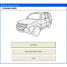 MITSUBISHI PAJERO IV 2006 - 2015 SERVICE MANUAL