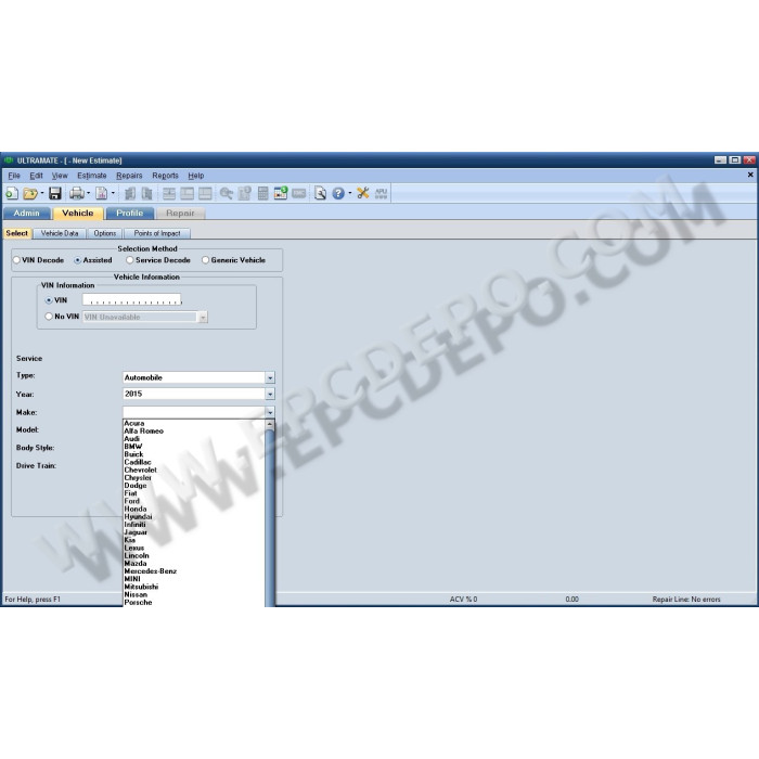 MITCHELL ESTIMATING ULTRAMATE v7.1 2015