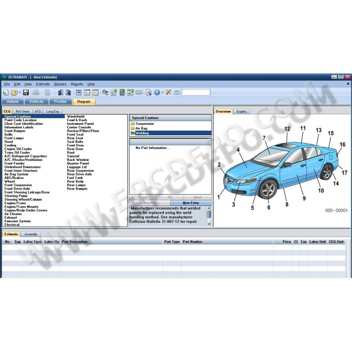 MITCHELL ESTIMATING ULTRAMATE v7.1 2015