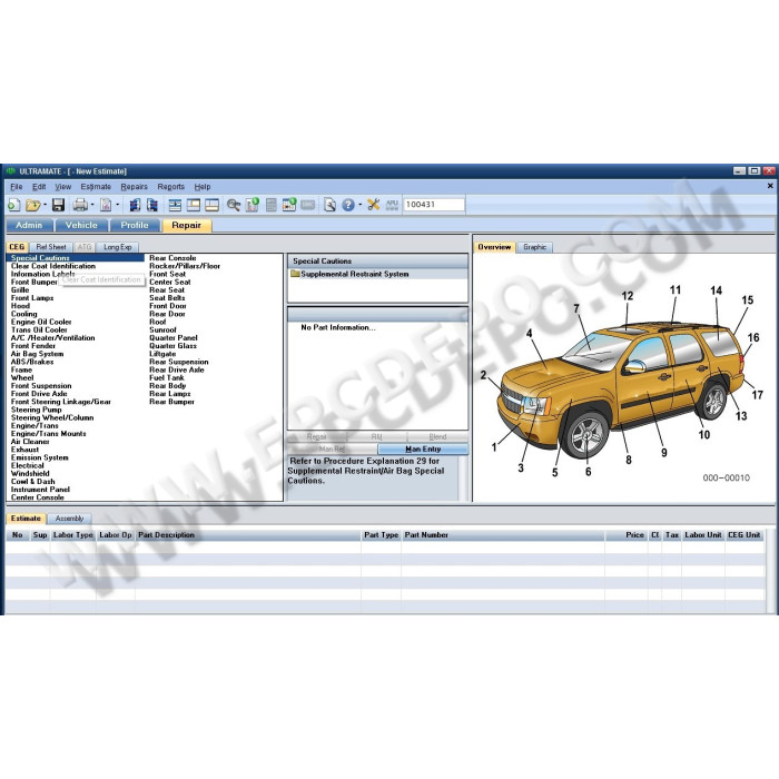 MITCHELL ESTIMATING ULTRAMATE v7.1 2015