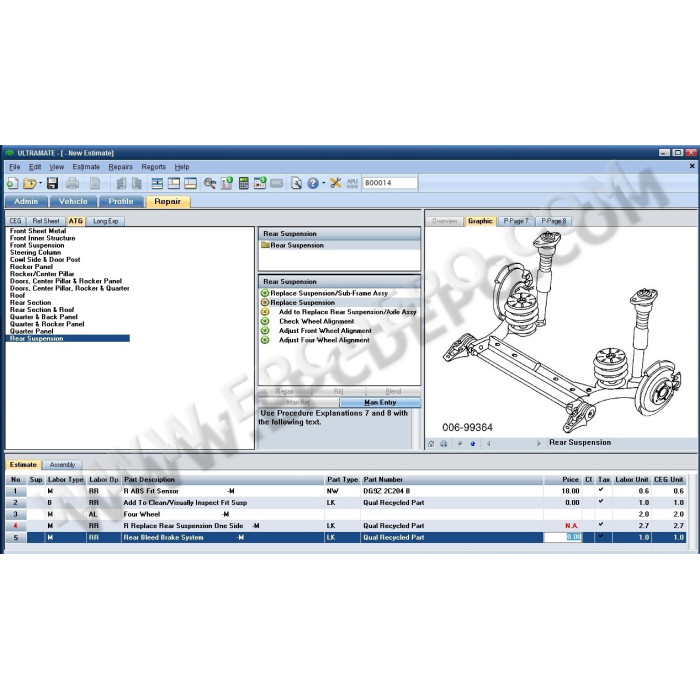 MITCHELL ESTIMATING ULTRAMATE v7.1 2015