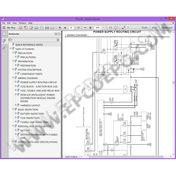 NISSAN JUKE F15 2010 - 2017 SERVICE MANUAL
