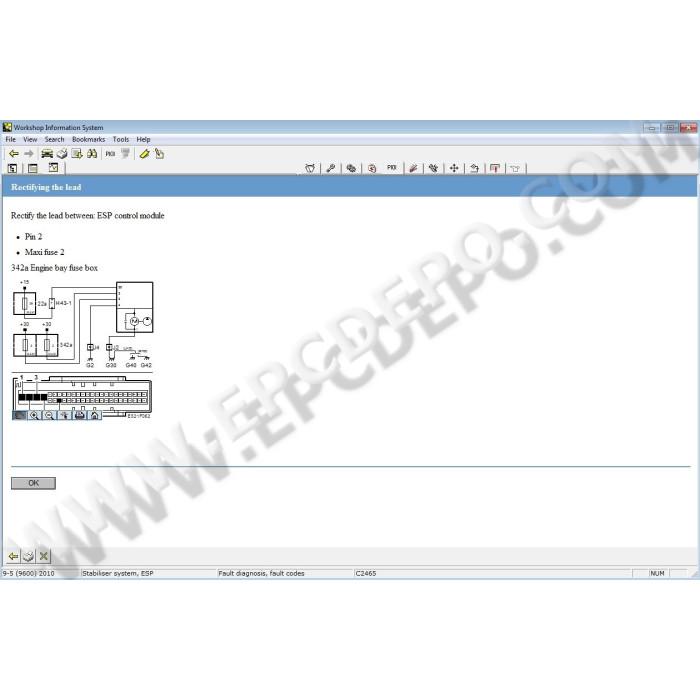 SAAB WIS WORKSHOP INFORMATION SYSTEM 2013