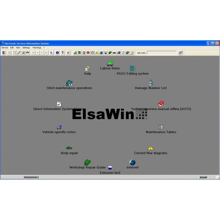 SEAT ELSA 5.2 2015 SERVICE INFORMATION SYSTEM