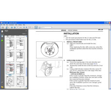 SCION TC 2004 - 2010 WORKSHOP SERVICE MANUAL