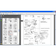 SCION XB 2003 - 2007 WORKSHOP SERVICE MANUAL