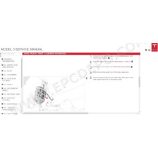 TESLA MODEL 3 2017 - 2022 SERVICE & REPAIR MANUAL