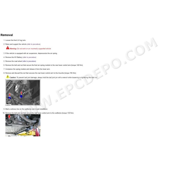 TESLA MODEL S 2012 - 2016 SERVICE & REPAIR MANUAL