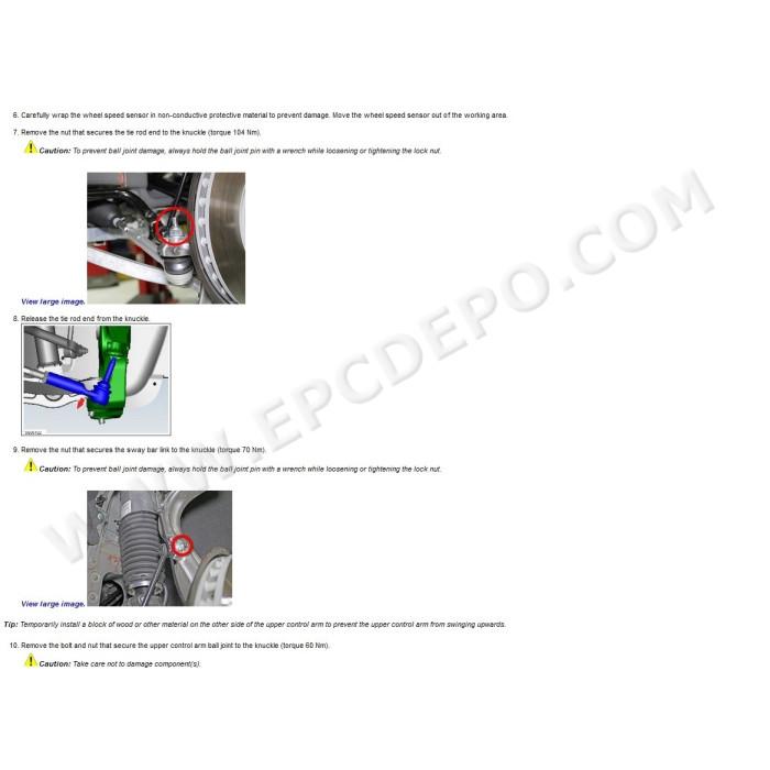 TESLA MODEL X 2016 - 2022 PARTS + SERVICE MANUAL