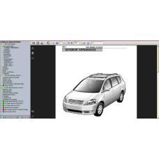 TOYOTA AVENSIS VERSO / PICNIC 2001 - 2005 SERVICE & REPAIR MANUAL