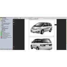 TOYOTA PREVIA / TARAGO 2000 - 2006 SERVICE MANUAL