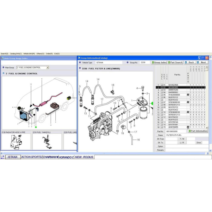 SSANG YONG EPC PARTS CATALOG 2013