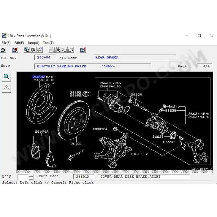 SUBARU FAST USA EPC PARTS CATALOG 2016