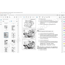 Toyota Forklift 8FGF 8FDF 15-30 series service manual