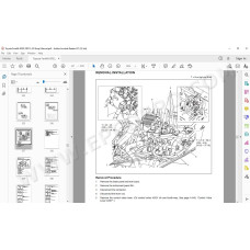 Toyota Forklift 8FGF 8FDF 15-30 series service manual