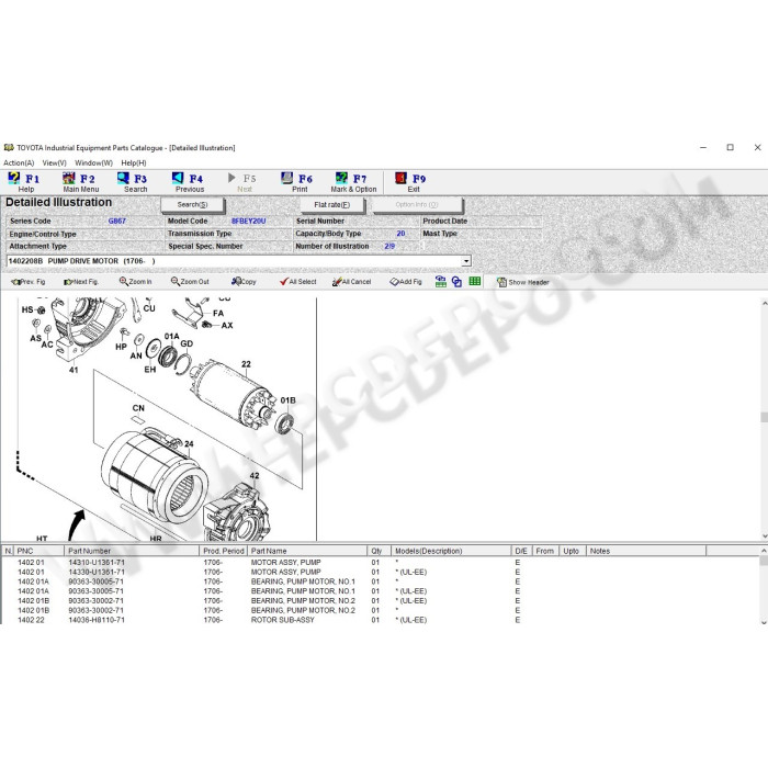 TOYOTA INDUSTRIAL EQUIPMENT EPC 2017 V2.06