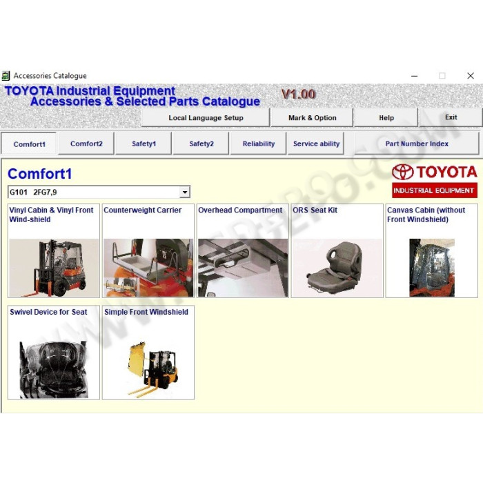 TOYOTA INDUSTRIAL EQUIPMENT EPC 2017 V2.06