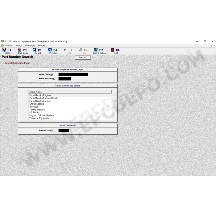TOYOTA INDUSTRIAL EQUIPMENT EPC 2017 V2.06