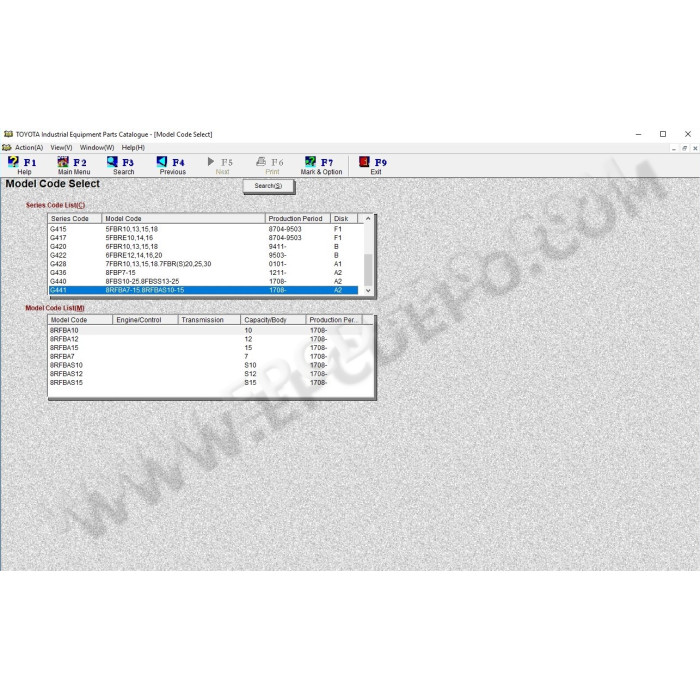 TOYOTA INDUSTRIAL EQUIPMENT EPC 2017 V2.06