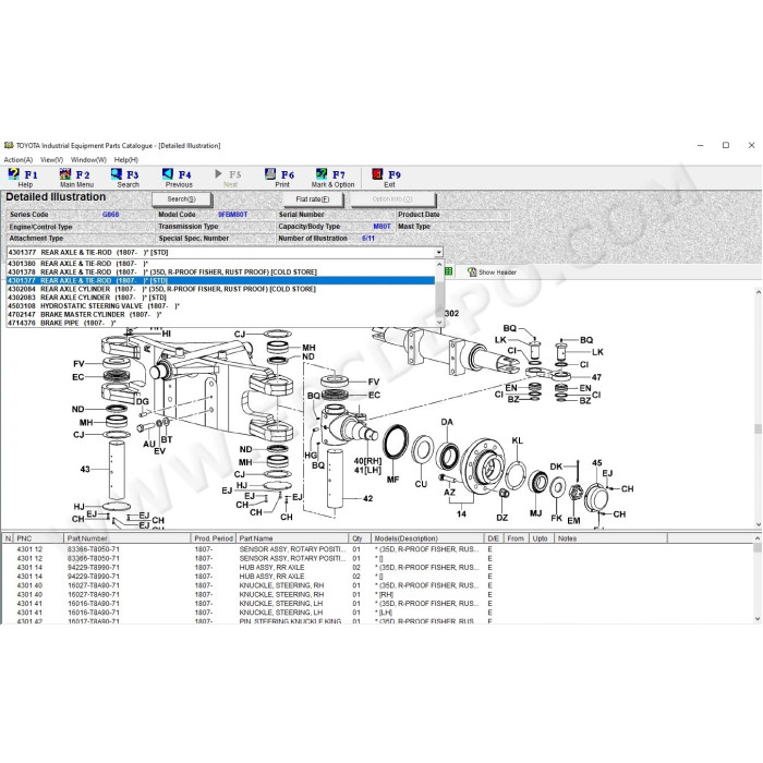 TOYOTA INDUSTRIAL EQUIPMENT EPC 2020 V2.27