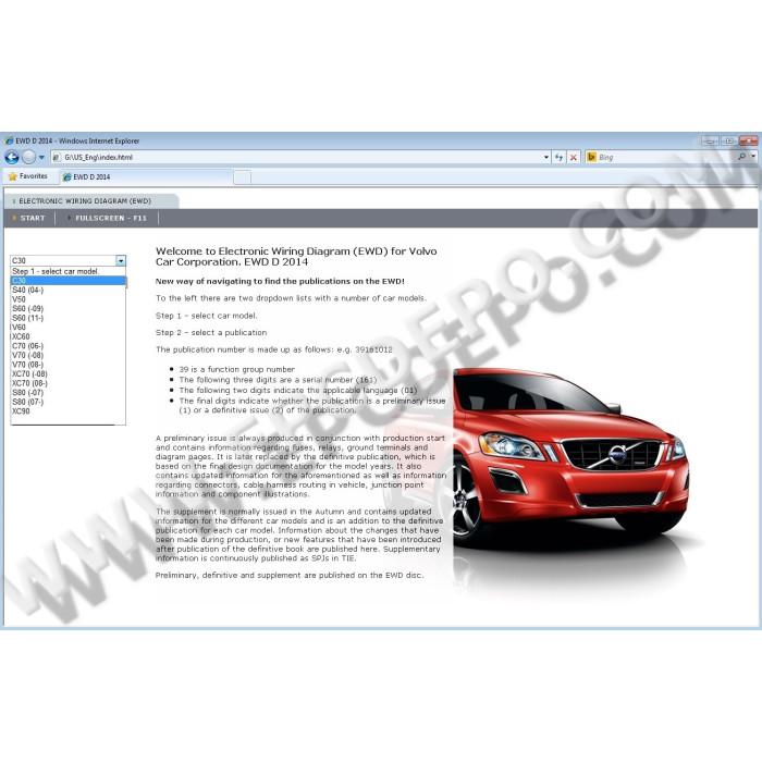 VOLVO EWD 2014D ELECTRICAL WIRING DIAGRAM