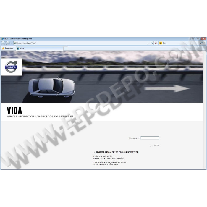 VOLVO VIDA CARS 2014D PARTS CATALOG + SERVICE