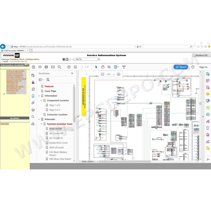 CATERPILLAR CAT SIS APRIL 2021 + ET2021A