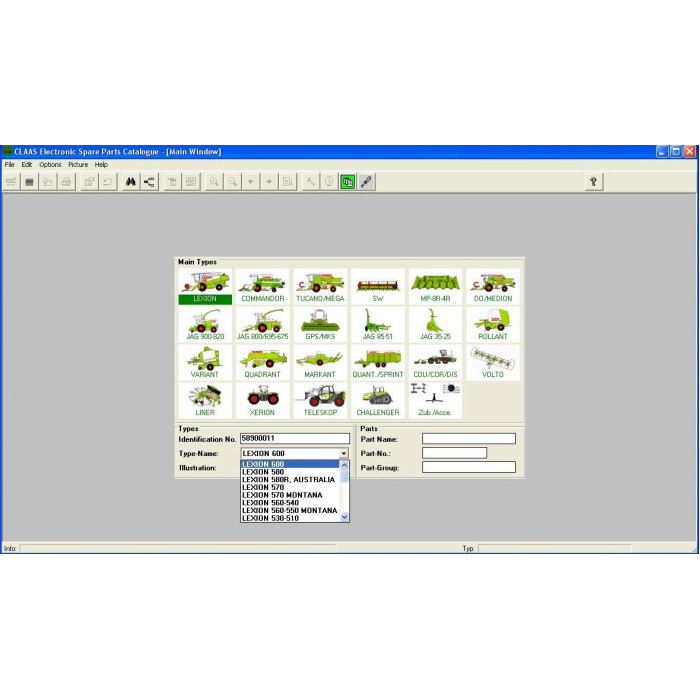 CLAAS ESIS 2.5 EPC SPARE PARTS CATALOG