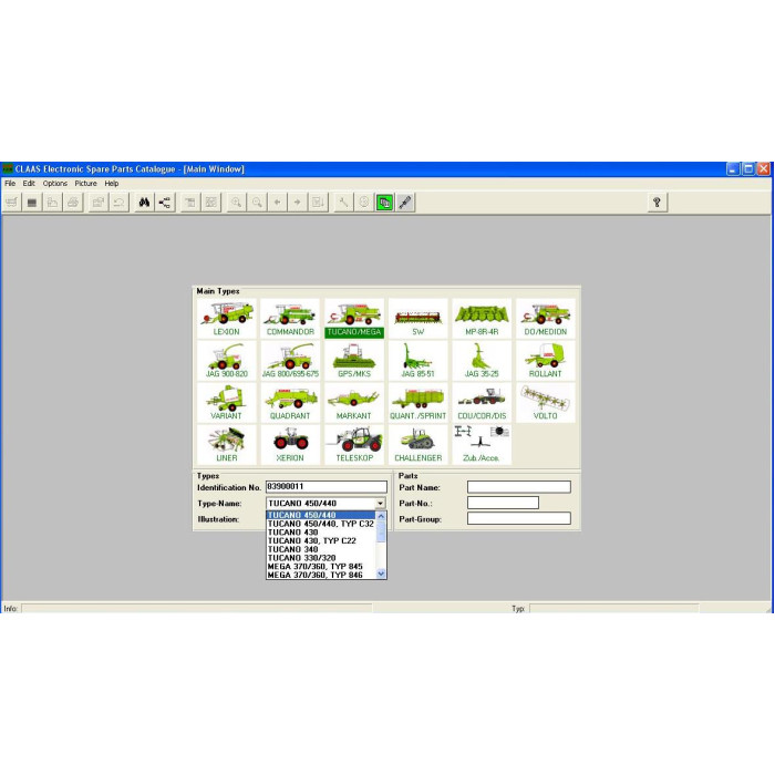 CLAAS ESIS 2.5 EPC SPARE PARTS CATALOG
