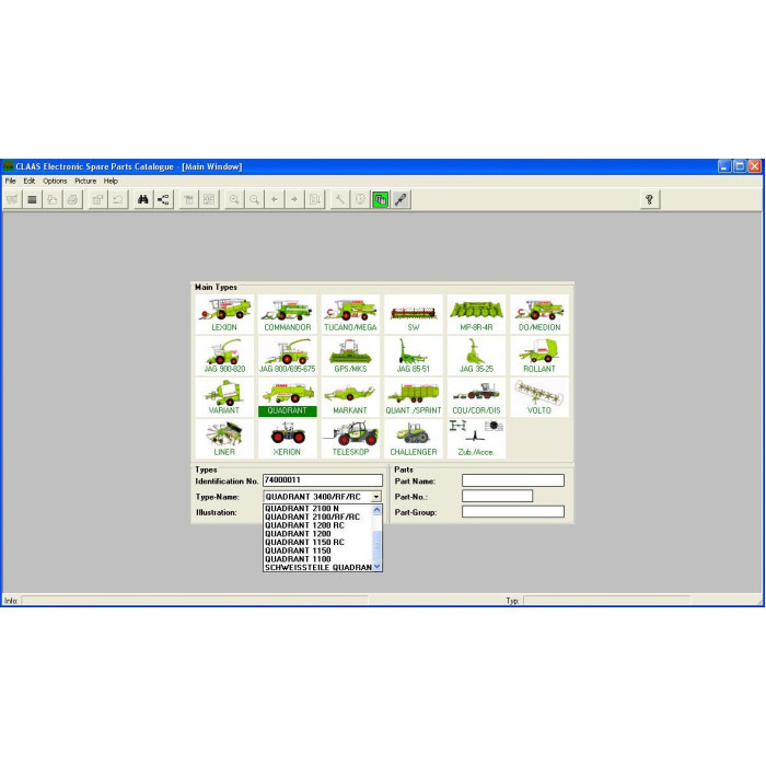 CLAAS ESIS 2.5 EPC SPARE PARTS CATALOG