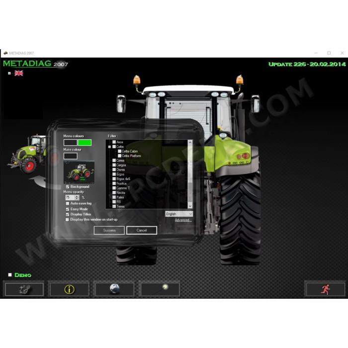 CLAAS METADIAG DIAGNOSTIC 2014