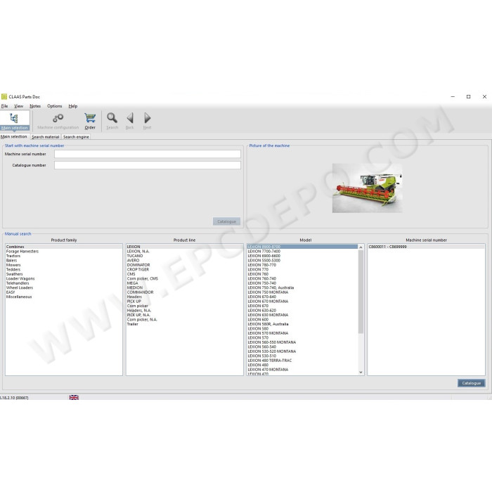 CLAAS PARTS DOC 2.2 EPC PARTS CATALOG 02.2021