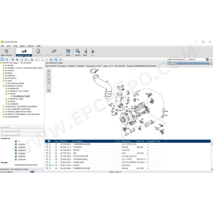 CLAAS PARTS DOC 2.2 EPC PARTS CATALOG 02.2021