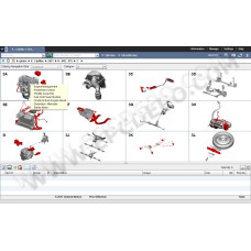 General Motors GM MX Mexico EPC parts catalog 2017