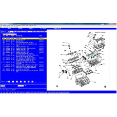 General Motors GM USA EPC parts catalog 2009