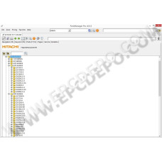 Hitachi Parts Manager Pro EPC parts catalog 2015