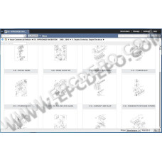 Isuzu North America Commercial vehicles EPC parts catalog 2017