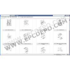 Isuzu Industrial Engine EPC spare parts catalog 2013